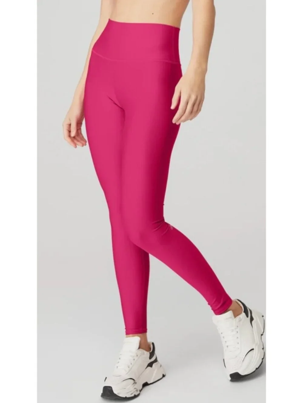 Alo High-Waist Airlift Leggings Magenta Crush Hi-Rise Waisted Full-Length Tights